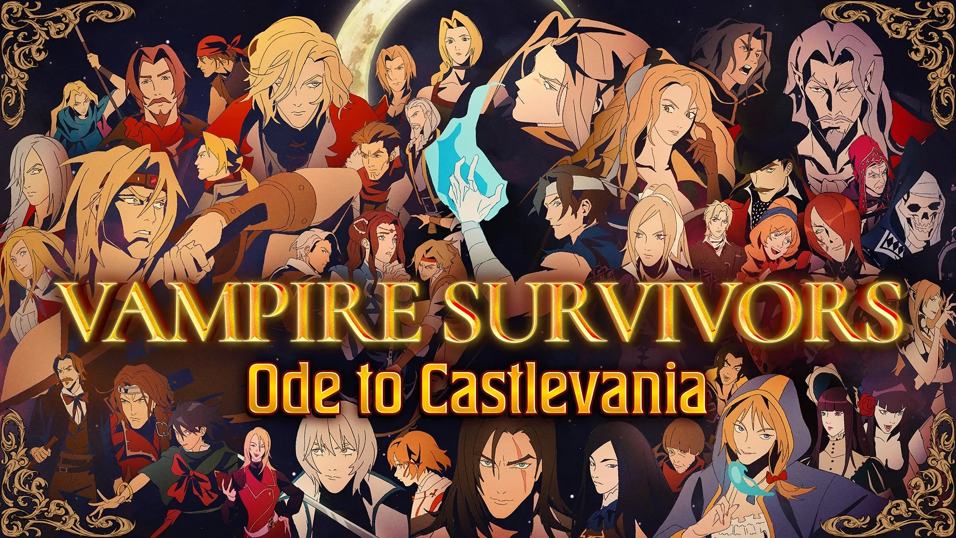 Vampire Survivors: Ode to Castlevania — трейлер