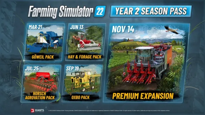 Farming Simulator 22: Year 2 Season Pass (PC) — скриншот 1