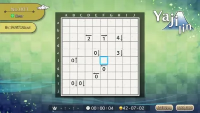 Puzzle by Nikoli W Yajilin — скриншот 2