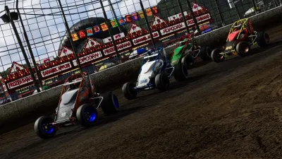 World of Outlaws: Dirt Racing 24 — скриншот 4
