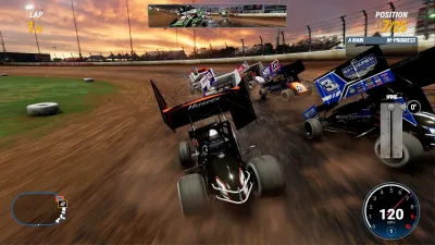 World of Outlaws: Dirt Racing 24 — скриншот 5