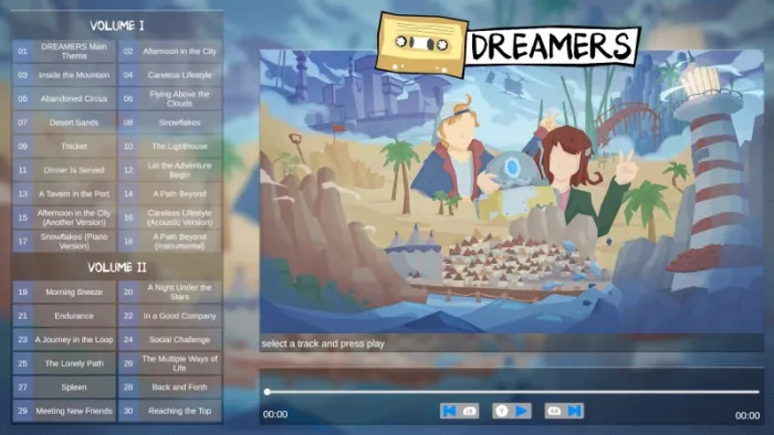 DREAMERS Original Soundtrack — скриншот 3