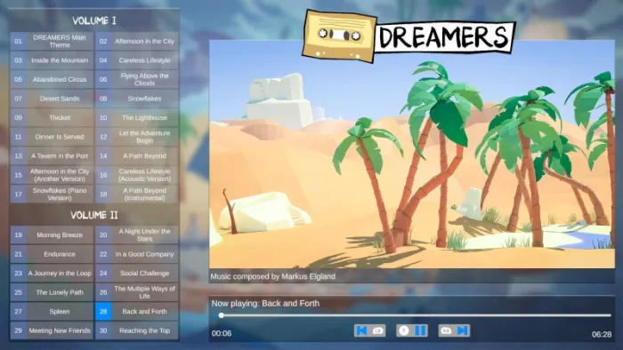 DREAMERS Original Soundtrack — скриншот 4