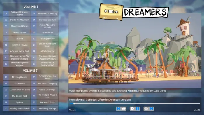 DREAMERS Original Soundtrack — скриншот 5