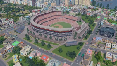 Cities: Skylines - Content Creator Pack: Sports Venues — скриншот 1