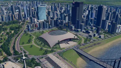 Cities: Skylines - Content Creator Pack: Sports Venues — скриншот 2