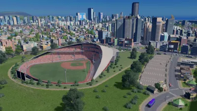 Cities: Skylines - Content Creator Pack: Sports Venues — скриншот 3