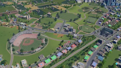 Cities: Skylines - Content Creator Pack: Sports Venues — скриншот 4