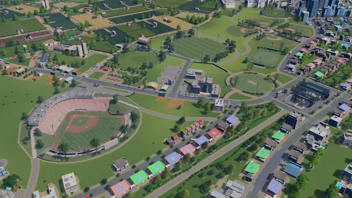 Cities: Skylines - Content Creator Pack: Sports Venues — скриншот 4