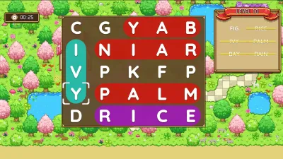 Word Quest: Nature — скриншот 1