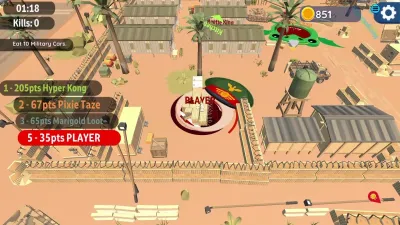 Hole io: Warzone DLC — скриншот 1