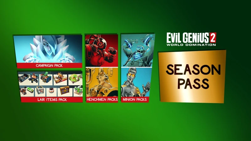 Evil Genius 2: World Domination Season Pass