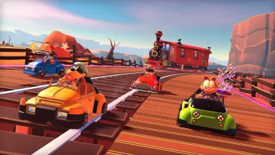 Garfield Kart Road 67 - 2 in 1 — скриншот 2