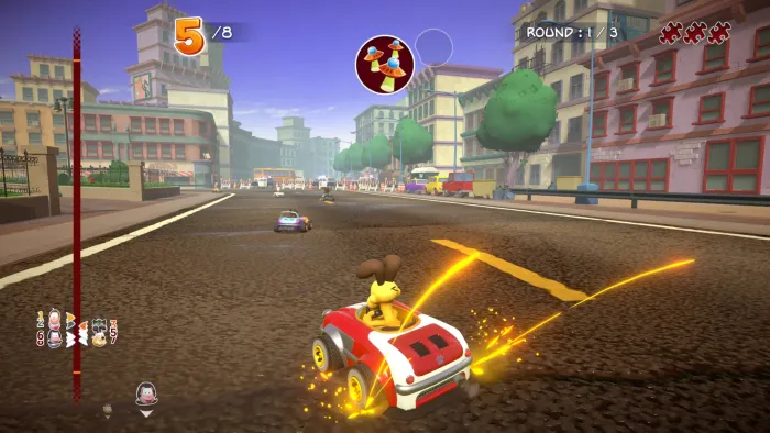 Garfield Kart Road 67 - 2 in 1 — скриншот 3
