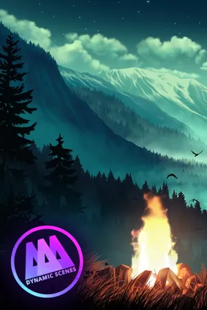 AAA Dynamic Scenes - Valley Under Moonlight Dynamic Scene