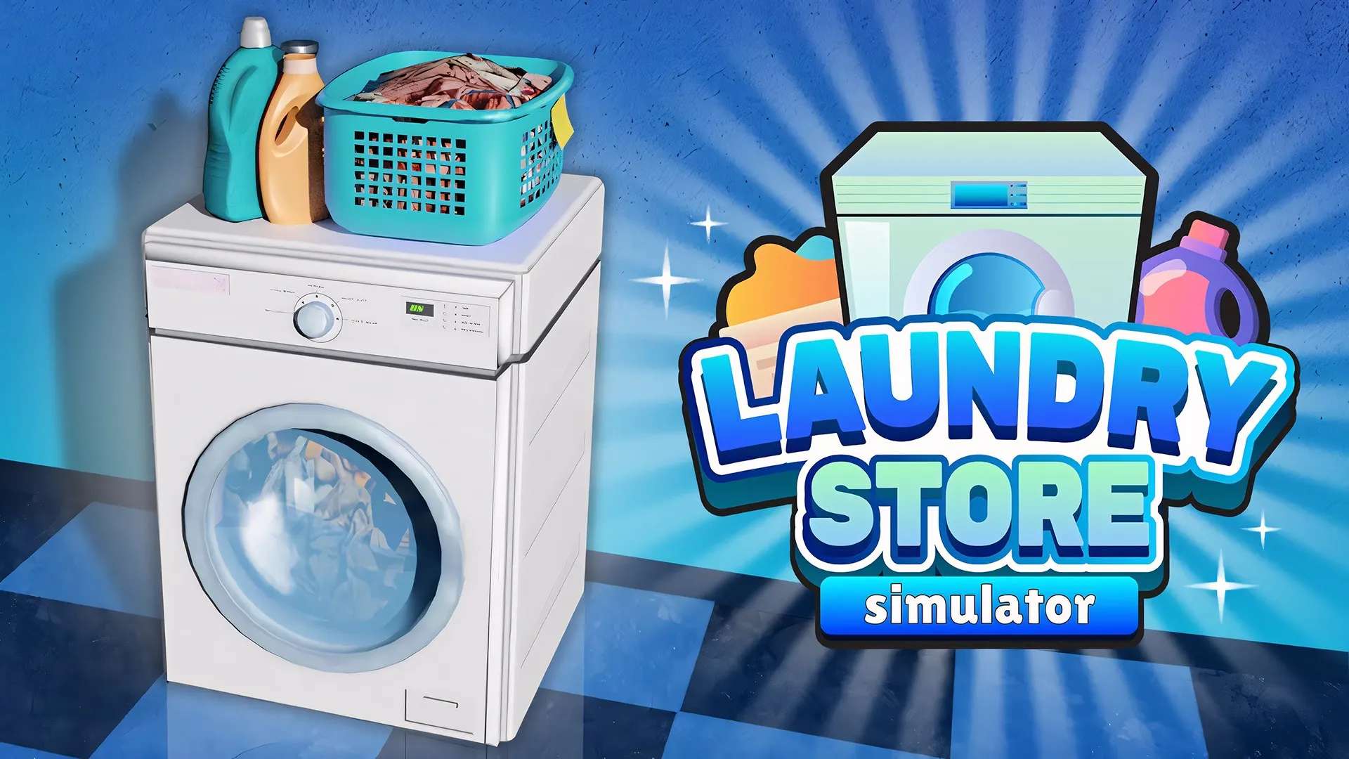 Laundry Store Simulator — трейлер