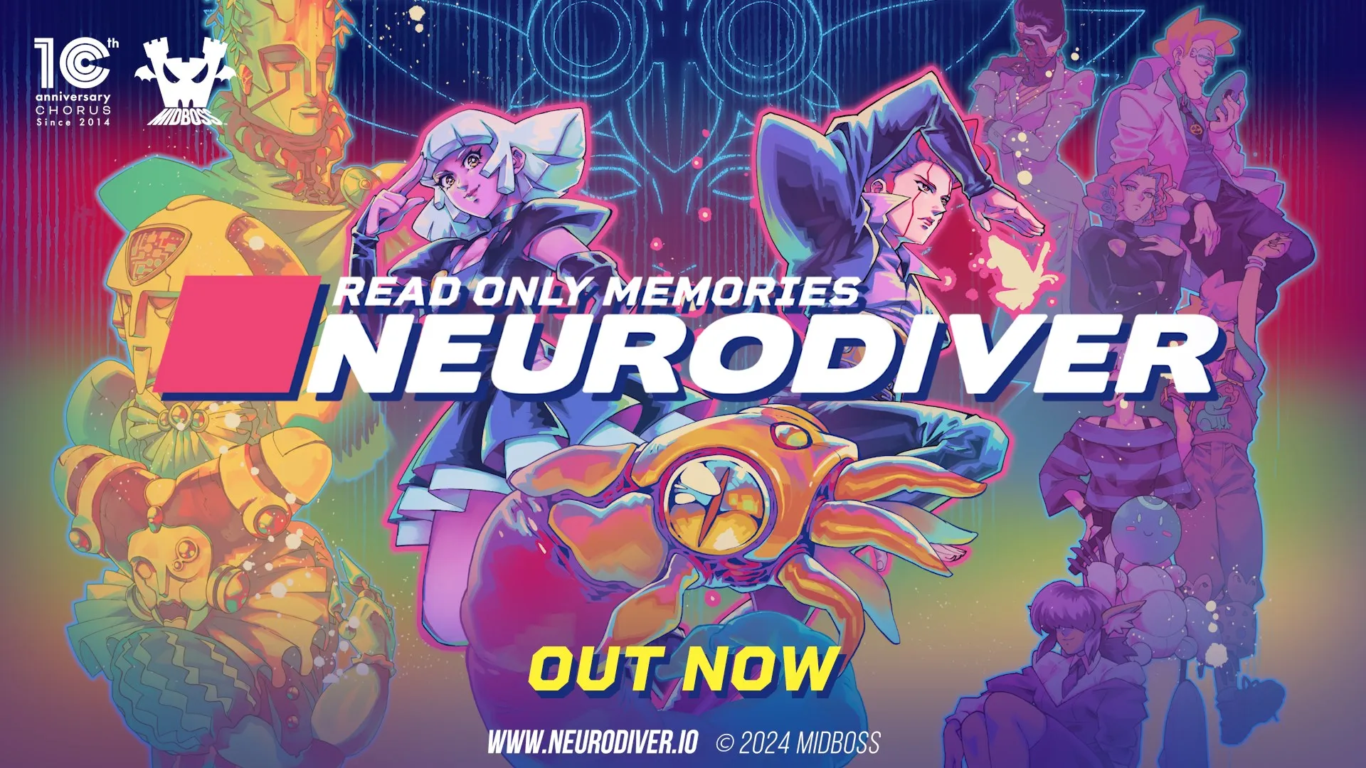 Read Only Memories: NEURODIVER — трейлер