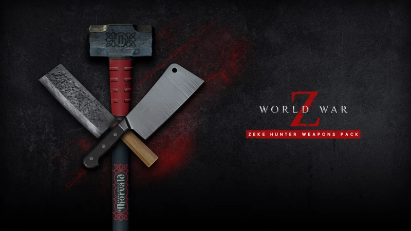 World War Z - Zeke Hunter Weapons Pack
