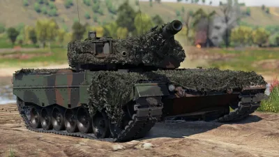 War Thunder - Набор Leopard 2A4 — скриншот 4