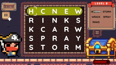 Word Quest Pirates — скриншот 5