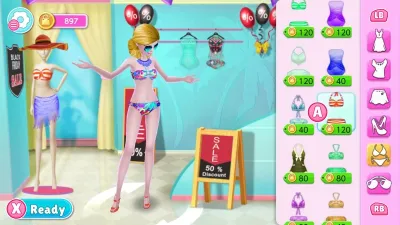 Shopping Mall Girl: Summer Time — скриншот 1