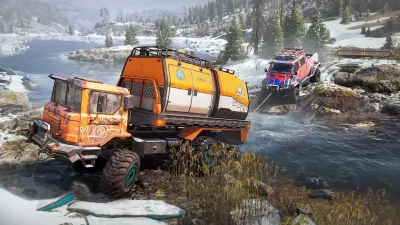 Expeditions: A MudRunner Game - Season 3: Icy Shores (Windows) — скриншот 7