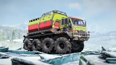 Expeditions: A MudRunner Game - Season 3: Icy Shores (Windows) — скриншот 9