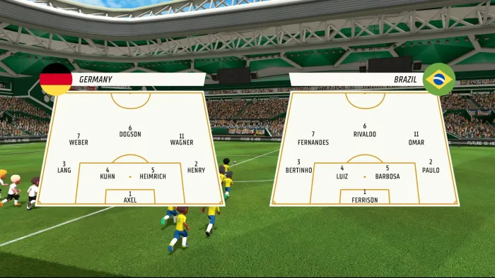 Super Soccer Blast: America vs Europe — скриншот 7