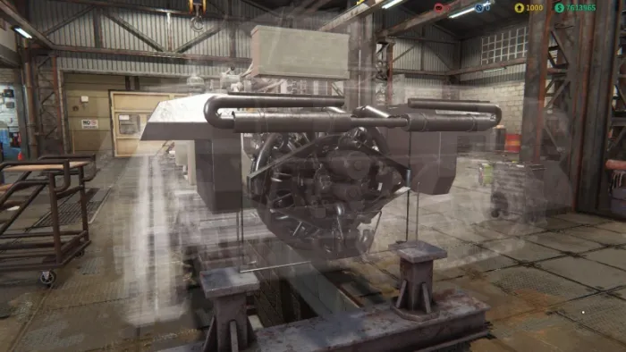 Tank Mechanic Simulator Reinforced - First Supply DLC — скриншот 1