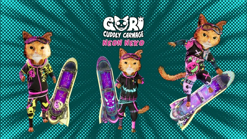 Gori: Cuddly Carnage - Neon Neko Skin Pack