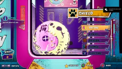 Gori: Cuddly Carnage - Neon Neko Skin Pack — скриншот 3