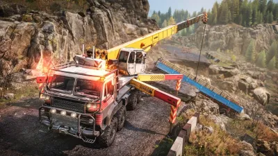 SnowRunner - Season 17: Repair & Rescue — скриншот 4