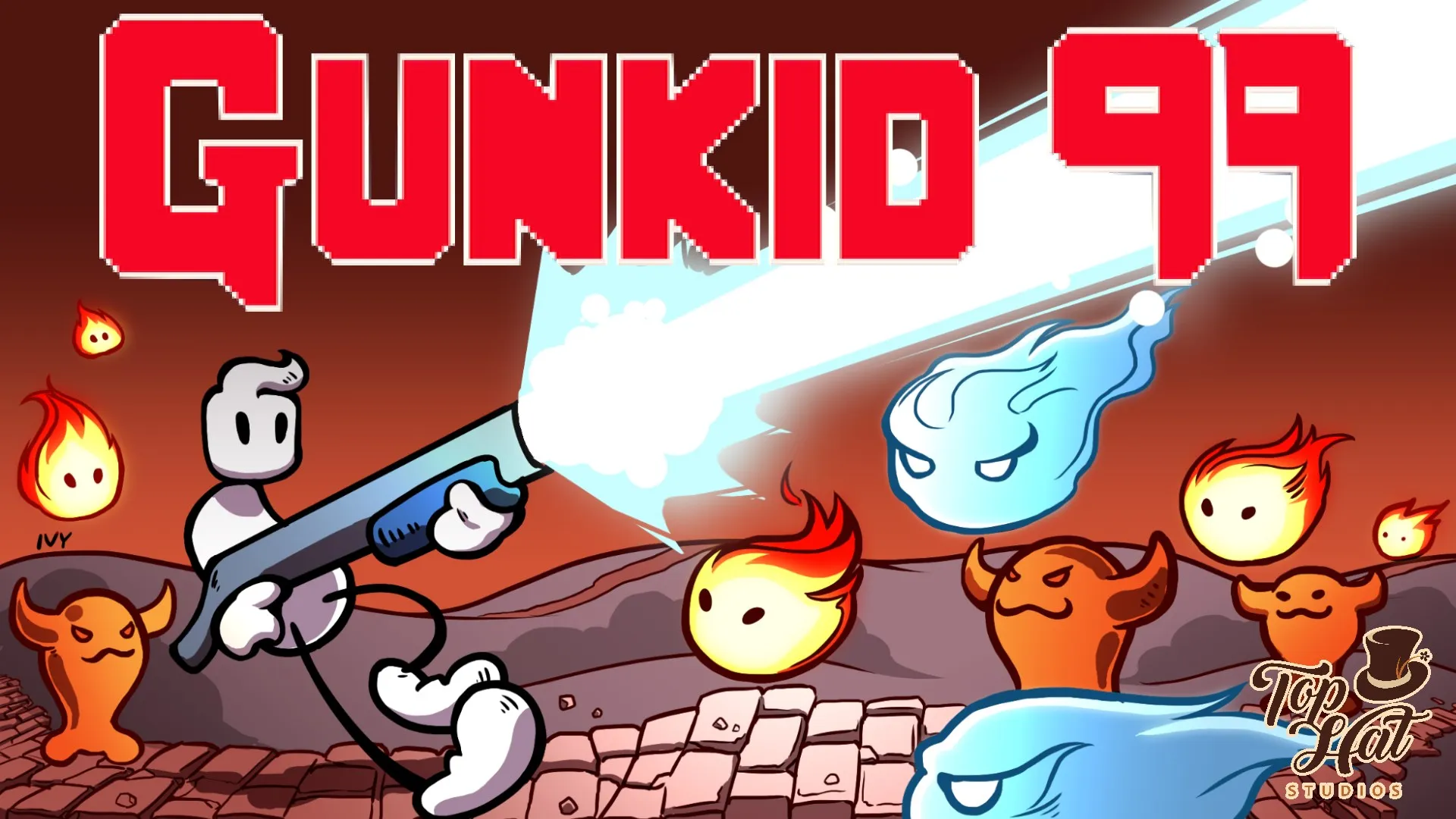 Gunkid 99 - Frantic 2D Arena Shooter — трейлер
