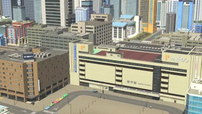 Cities: Skylines - Content Creator Pack: Modern Japan — скриншот 3