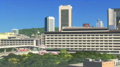 Cities: Skylines - Content Creator Pack: Modern Japan — скриншот 4