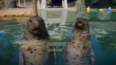 Planet Zoo: набор «Водный мир» — скриншот 6