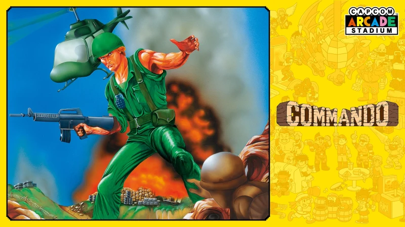 Capcom Arcade Stadium：COMMANDO