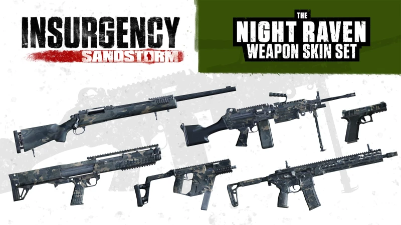 Insurgency: Sandstorm - Night Raven Weapon Skin Set