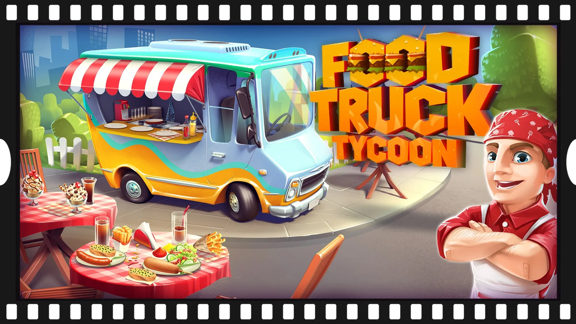 Food Truck Tycoon + Knights & Guns — трейлер