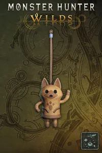 Подвеска: танцующий белый кот