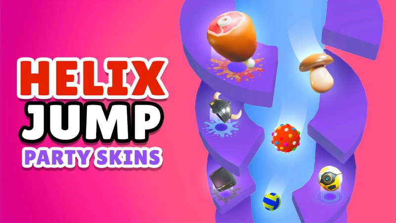 Helix Jump: Party Skins DLC