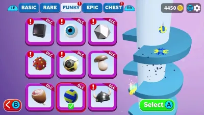 Helix Jump: Party Skins DLC — скриншот 1