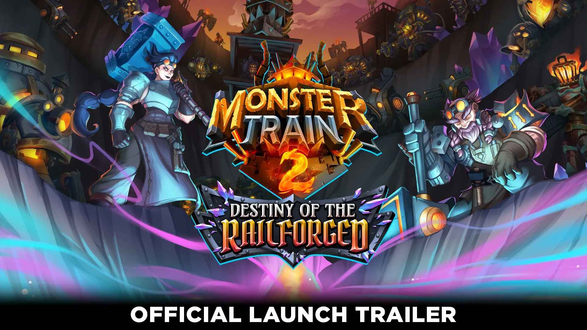 «Monster Train 2: Судьба Железнодорожников» — трейлер