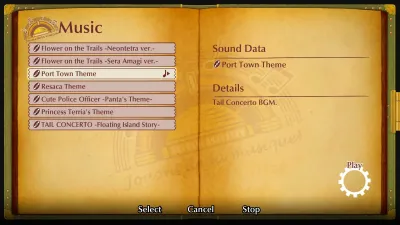 Fuga: Melodies of Steel 2: набор мелодий из Tail Concerto — скриншот 1