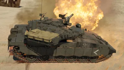 War Thunder - Набор Merkava Mk.3 Ra'am Segol — скриншот 2