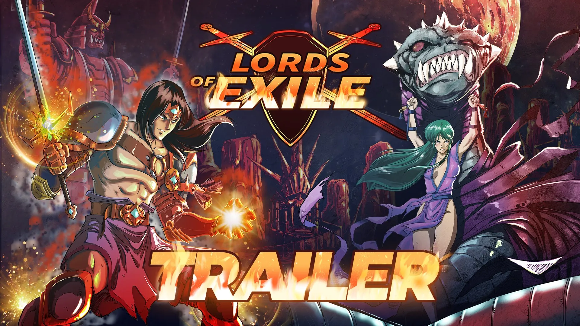 Lords of Exile — трейлер