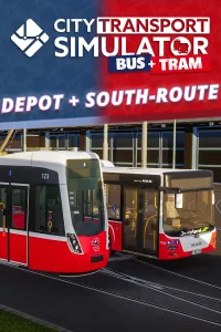 City Transport Simulator - Map DLC: Bus & Tram Depot + South-Route