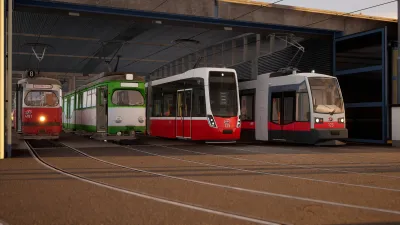 City Transport Simulator - Map DLC: Bus & Tram Depot + South-Route — скриншот 11