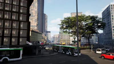 City Transport Simulator - Map DLC: Bus & Tram Depot + South-Route — скриншот 13