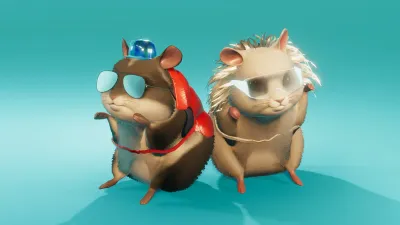 Hamster Playground - Time Travelers Skin Pack — скриншот 1